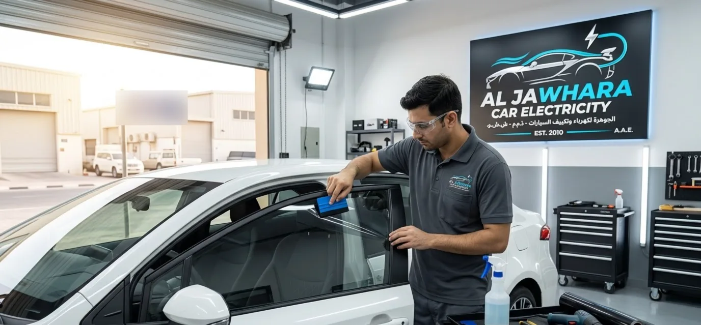 Car Window Tinting at Al Jawhara, Mussafah